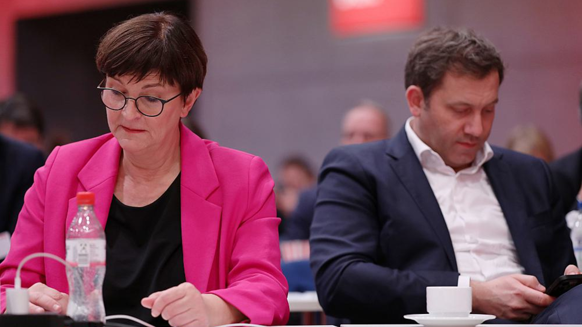 Saskia Esken und Lars Klingbeil (Archiv) - Foto: über dts Nachrichtenagentur