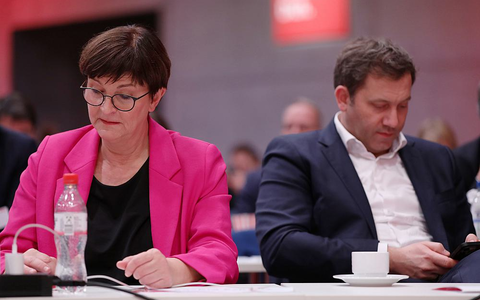 Saskia Esken und Lars Klingbeil (Archiv) - Foto: über dts Nachrichtenagentur