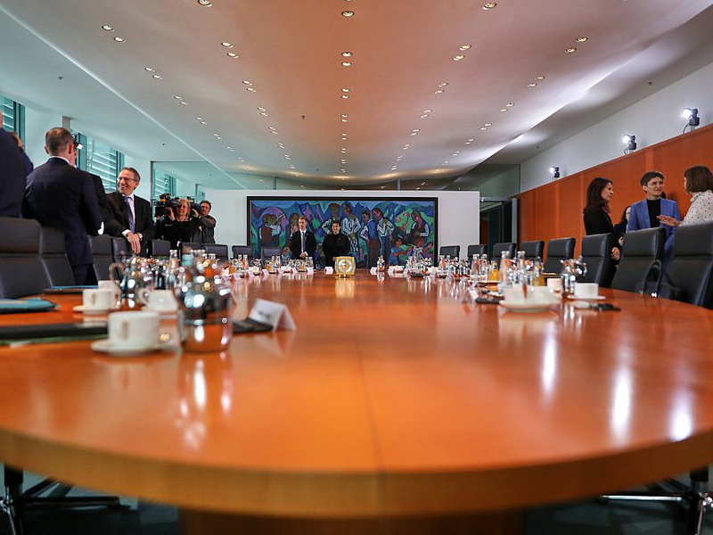Kabinettstisch (Archiv) - Foto: über dts Nachrichtenagentur