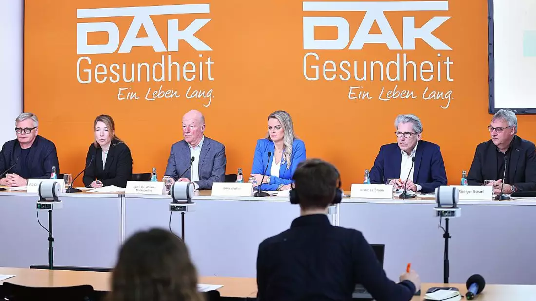DAK-Gesundheit Mediensucht durch Social Media, Gaming und Streaming am 12.03.2025 - Bild: über dts Nachrichtenagentur
