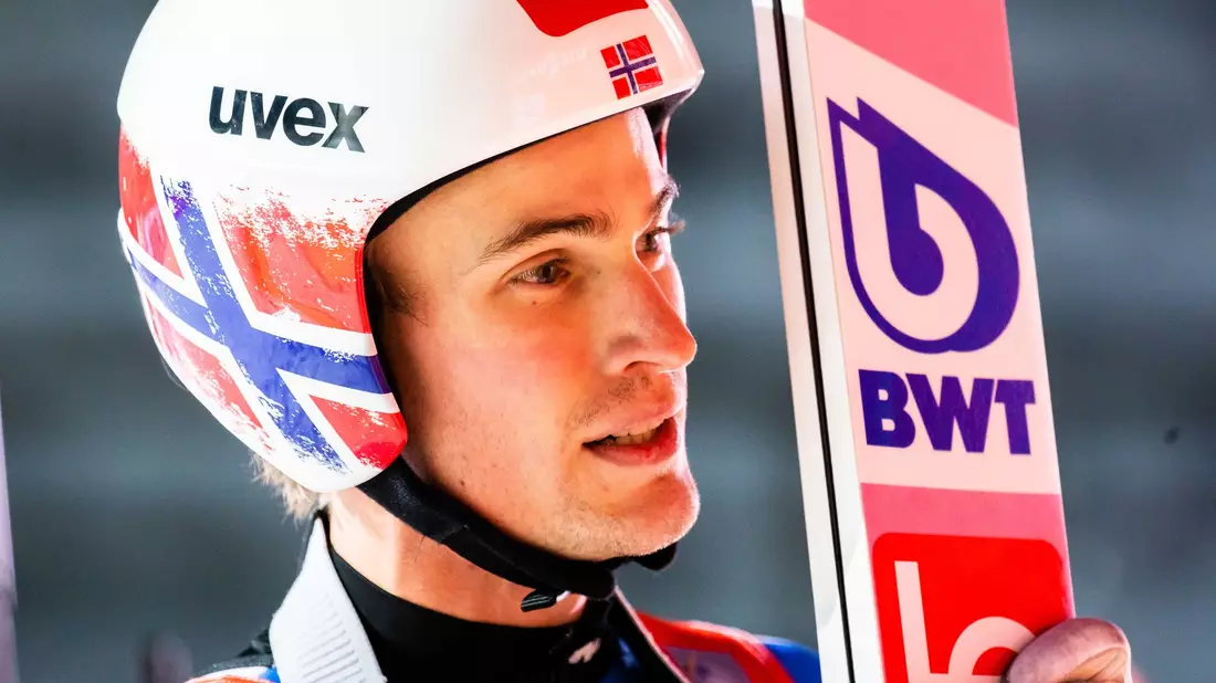 Räumt Betrug ein: Skisprung-Olympiasieger Daniel-André Tande. - Bild: Philipp von Ditfurth/dpa