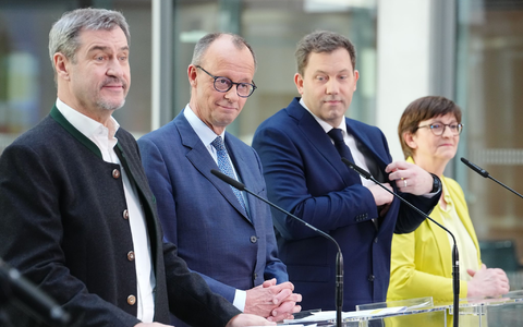 Vor der nächsten Phase der Koalitionsverhandlungen sind noch viele Punkte strittig. (Archivbild) - Foto: Kay Nietfeld/dpa