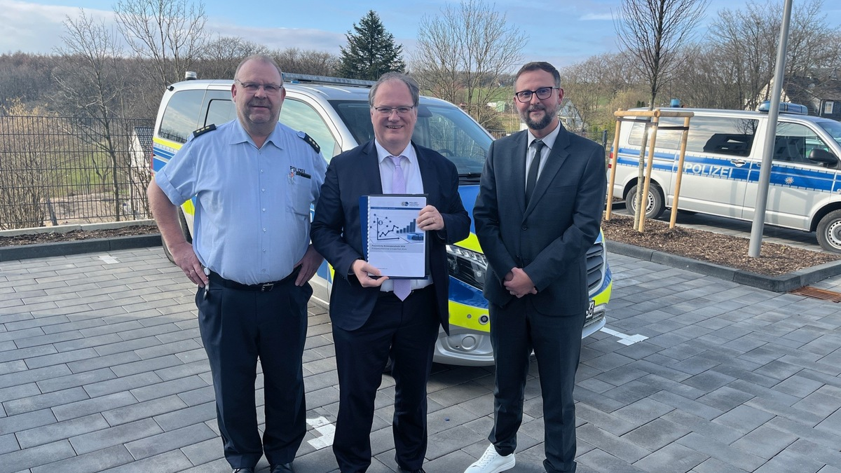 POL-EN: Ennepe-Ruhr-Kreis: Vorstellung der Polizeilichen Kriminalstatistik 2024 für den Ennepe-Ruhr-Kreis- Zahl der Straftaten erneut zurückgegangen - Foto: presseportal.de