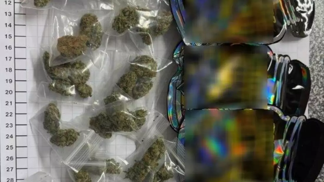 BPOL NRW: Bundespolizei stellt 83 Gramm Marihuana fest - Bild: presseportal.de