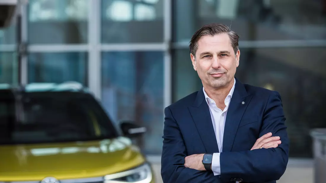 Skoda-Vorstandschef Klaus Zellmer ist zufrieden mit dem Jahresergebnis. (Archivbild) - Bild: Bernhard Huber Munich/Volkswagen AG/dpa