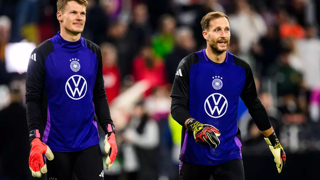 Wer wird die Nummer 1 gegen Italien, Alexander Nübel oder Oliver Baumann? - Bild: Tom Weller/dpa