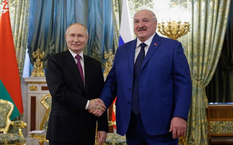 Putin empfing vor dem US-Sondergesandten Witkoff zunächst den belarussischen Machthaber Lukaschenko.  - Foto: Maxim Shemetov/Pool Reuters/AP/dpa