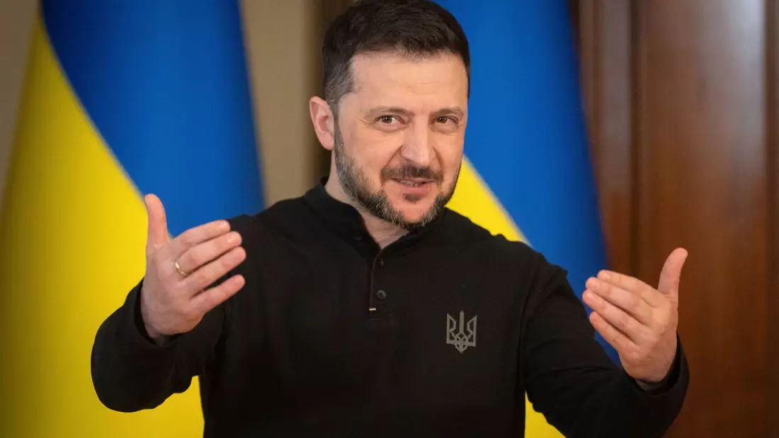 Selenskyj wirft Putin Tricksereien vor. (Archivbild) - Bild: Efrem Lukatsky/AP/dpa