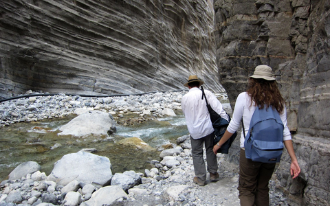 Beliebt, aber gefährlich: Samaria-Schlucht auf Kreta. (Archivbild) - Foto: Daniela David/dpa-tmn