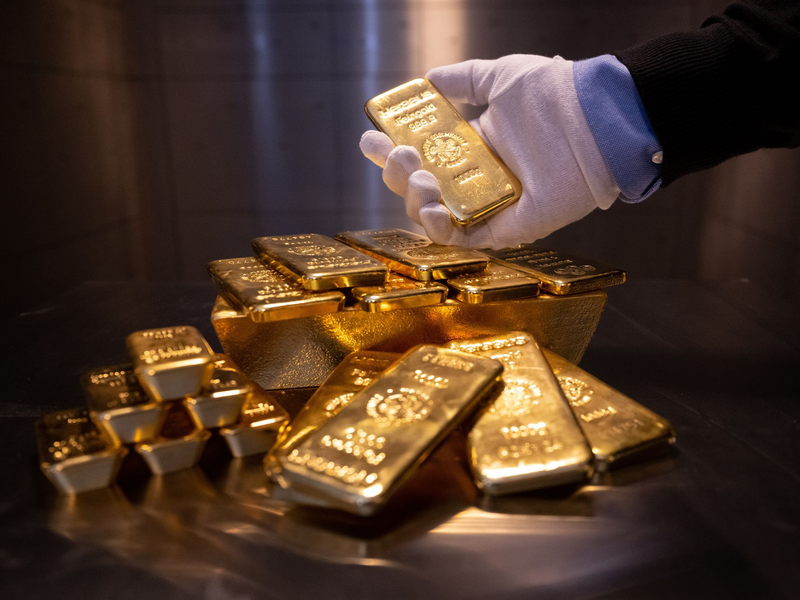 Gold setzt seinen Höhenflug fort. - Foto: Sven Hoppe/dpa/dpa-tmn