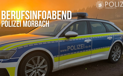 POL-PDTR: Berufsinformationsabend bei der Polizei Morbach - Foto: presseportal.de