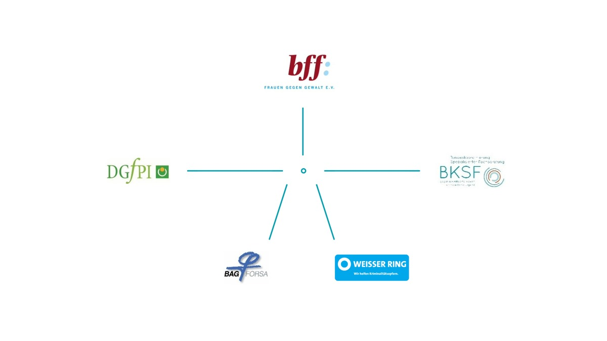 BAG FORSA, bff, BKSF, DGfPI und WEISSER RING fordern: Keine Einsparungen auf Kosten der Betroffenen von sexualisierter Gewalt - Foto: presseportal.de