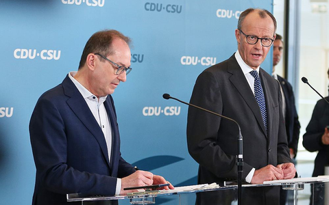 Friedrich Merz und Alexander Dobrindt am 14.03.2025 - Foto: über dts Nachrichtenagentur