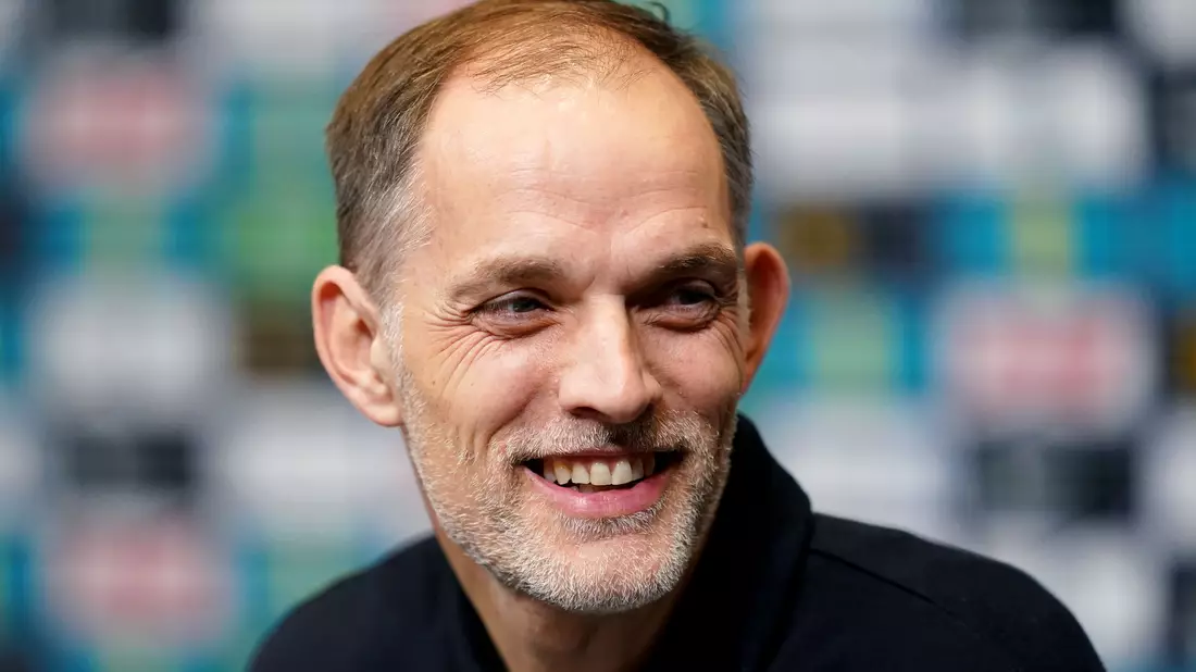 Thomas Tuchel freut sich vor seinem ersten Spiel als Nationaltrainer Englands über royale Unterstützung. - Bild: Ben Whitley/PA Wire/dpa