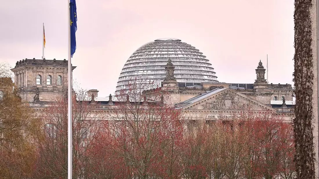 Reichstag mit Kuppel am 12.03.2025 - Bild: über dts Nachrichtenagentur