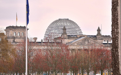 Reichstag mit Kuppel am 12.03.2025 - Foto: über dts Nachrichtenagentur