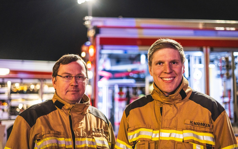 FW Osterholz-Scharm.: Neue Führung der Stadtfeuerwehr - Foto: presseportal.de