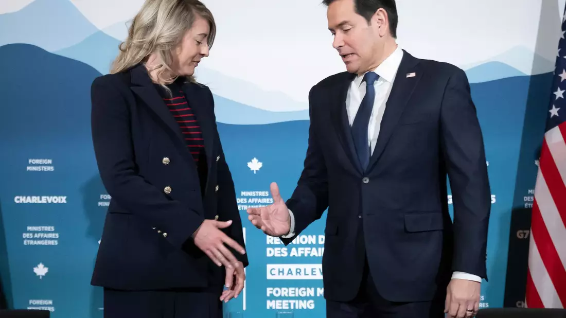 Beim Treffen der Gruppe wirtschaftsstarker westlicher Demokratien war befürchtet worden, die Ukraine-Kurswechsel von Donald Trump könnte die Runde spalten. Am Ende gibt es doch ein positives Signal. Wie lange es hält? - Bild: Saul Loeb/Pool AFP/AP/dpa