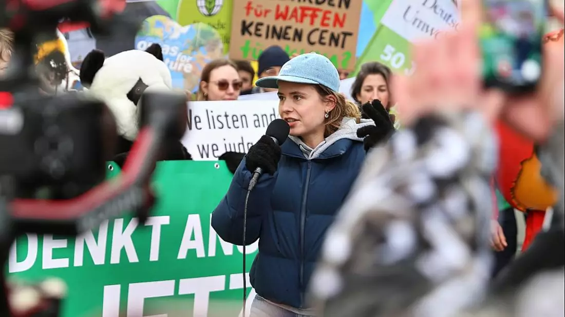 Luisa Neubauer am 13.03.2025 - Bild: über dts Nachrichtenagentur