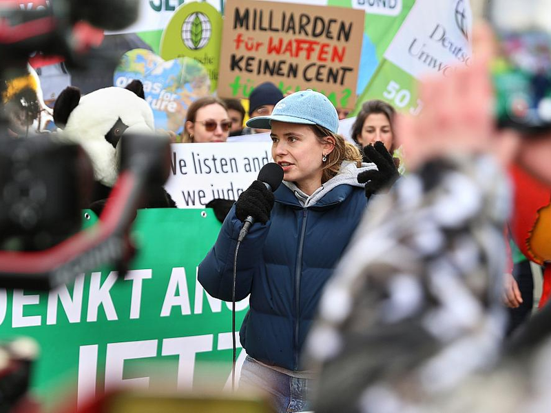 Luisa Neubauer am 13.03.2025 - Foto: über dts Nachrichtenagentur