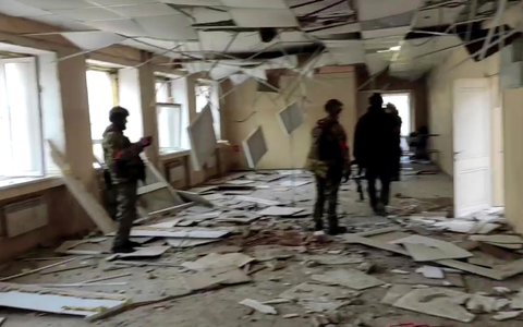 Trump und Russland behaupten, ukrainische Soldaten seien im Gebiet Kursk eingekesselt.  - Foto: Uncredited/Russian Defense Ministry Press Service/AP/dpa