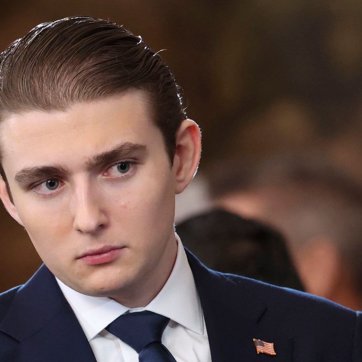 Barron Trump studiert an der New York University. (Archivbild) - Foto: Kevin Lamarque/Pool Reuters/AP/dpa