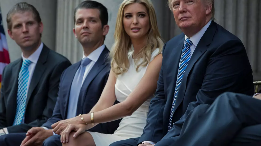 Für Trumps Kinder Eric, Don Jr. und Ivanka ist Politik kein Fremdwort. (Archivbild) - Bild: Evan Vucci/AP/dpa