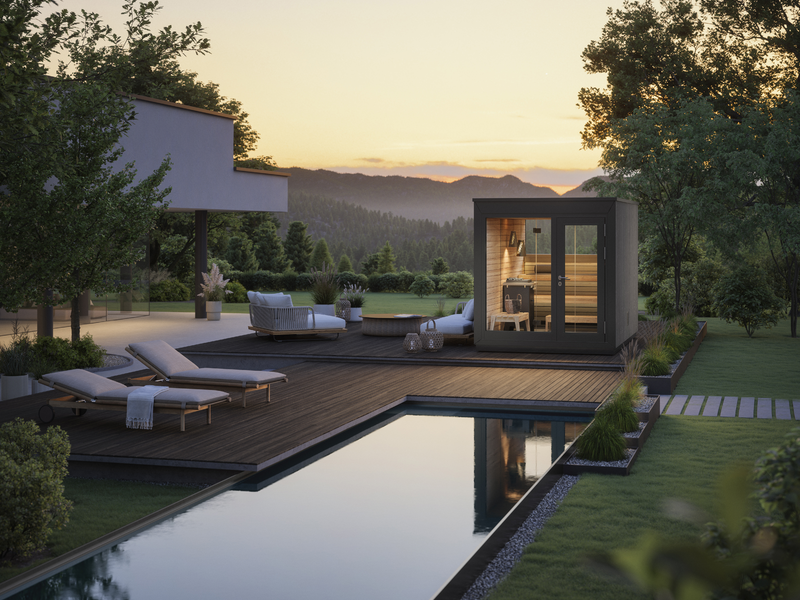 Außensaunen von KLAFS - Foto: KLAFS GmbH über pressetext.de