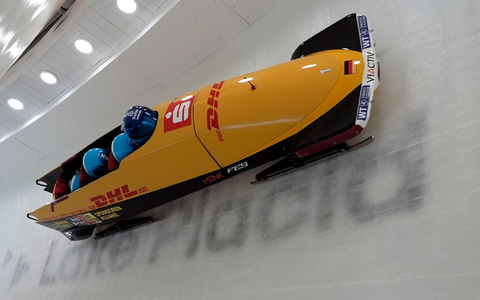 Francesco Friedrich hat mit Gold im Viererbob seinen insgesamt 16. WM-Titel gewonnen.  - Foto: Seth Wenig/AP/dpa