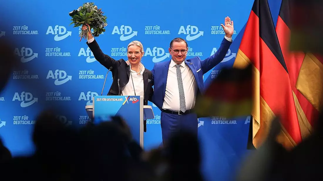 Alice Weidel und Tino Chrupalla (Archiv) - Bild: über dts Nachrichtenagentur