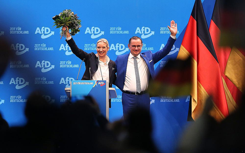 Alice Weidel und Tino Chrupalla (Archiv) - Foto: über dts Nachrichtenagentur