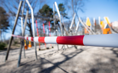 Auch Spielplätze wurden während Lockdowns gesperrt. (Archivbild) - Foto: Bernd von Jutrczenka/dpa