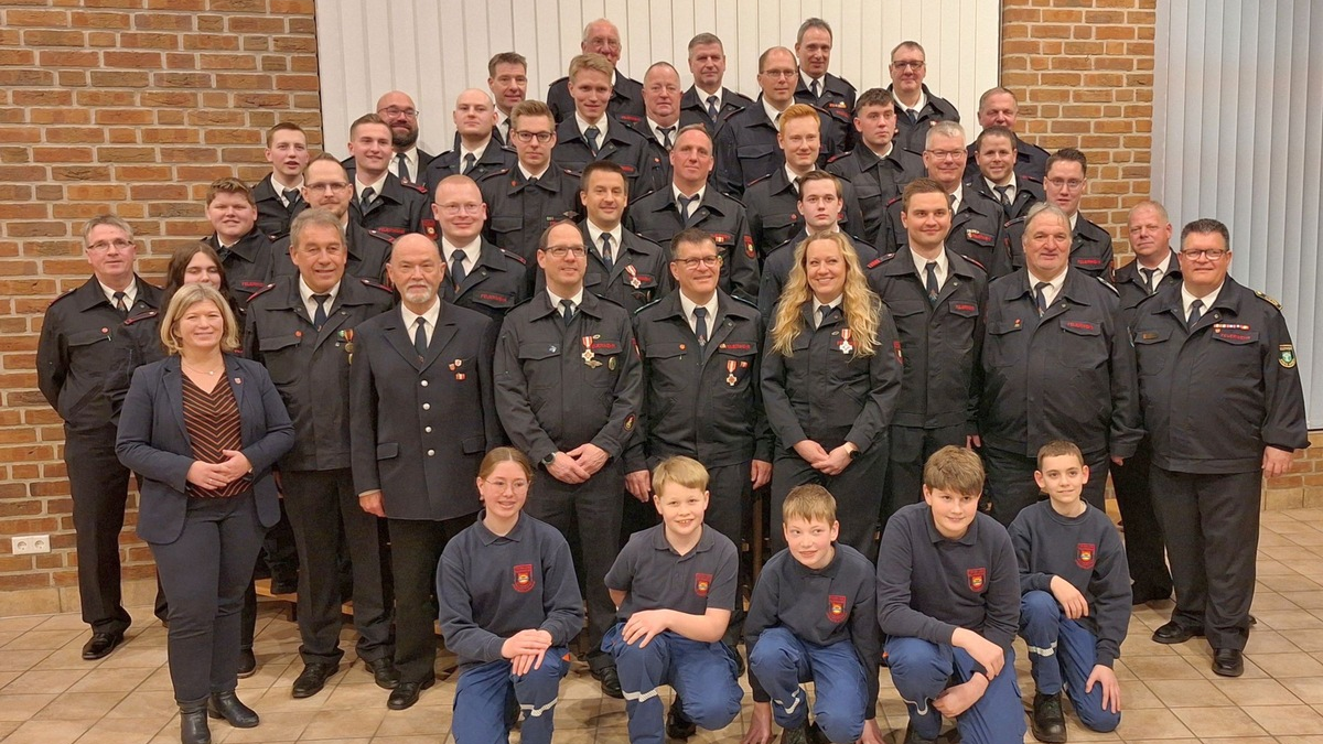 FW Sonsbeck: Jahreshauptversammlung der Feuerwehr Sonsbeck - Foto: presseportal.de