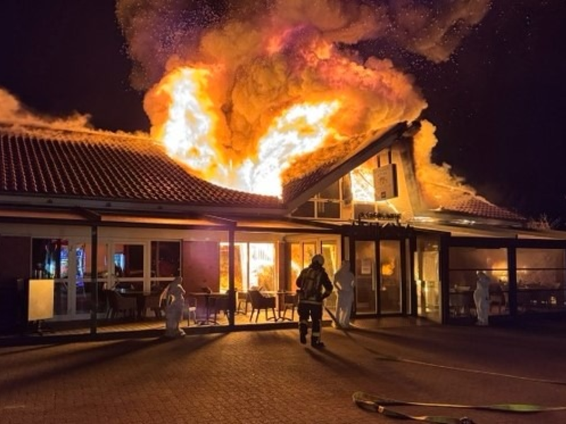 POL-HK: Hodenhagen: Brand eines Restaurants - Foto: presseportal.de