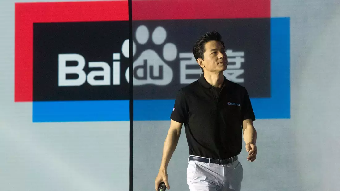Der Internetkonzern Baidu hat zwei neue KI-Modelle auf den Markt gebracht. - Bild: Ng Han Guan/AP/dpa