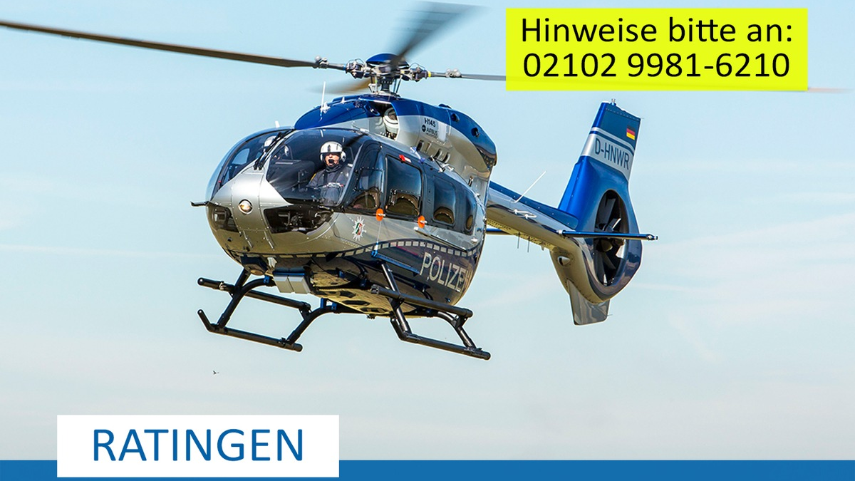 POL-ME: Blitzdiebstahl in Handyladen - Polizei fahndete per Hubschrauber - 2503060 - Foto: presseportal.de