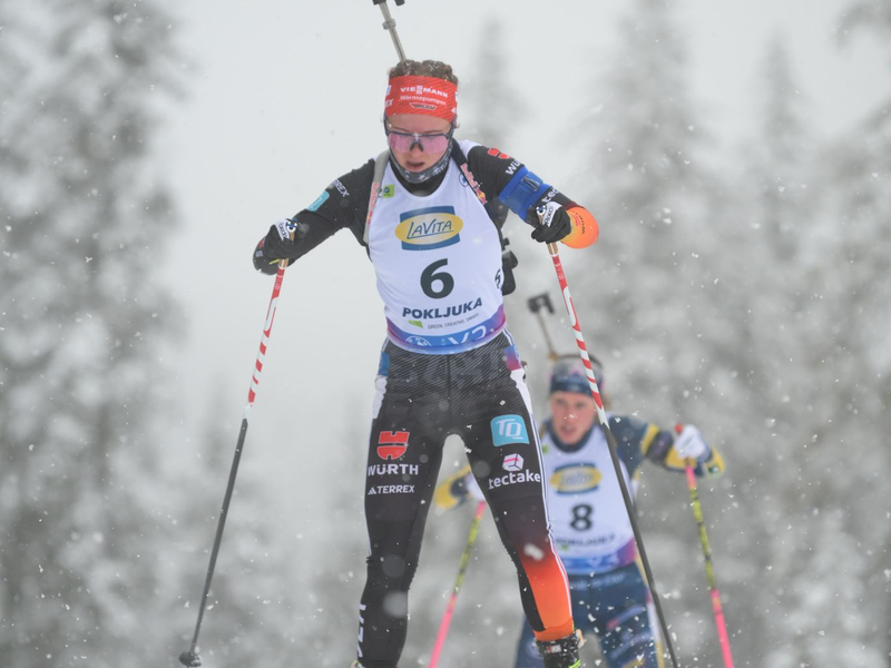 Selina Grotian und Justus Strelow schaffen es im Single-Mixed nicht auf das Podest. - Foto: Marco Todaro/Ipa Sport / Ipa-Age/LiveMedia-IPA/ZUMA Press Wire/dpa