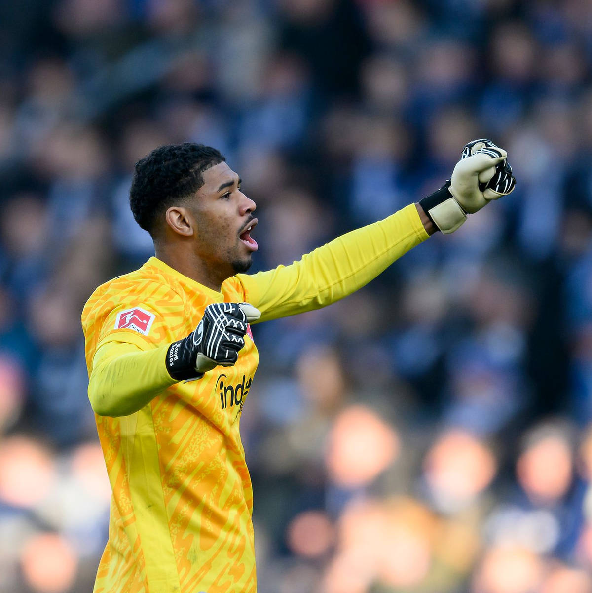 Trapp-Vertreter Kaua Santos überzeugte bei der Eintracht - Foto: Anke Waelischmiller/dpa