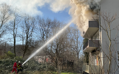 FW-GLA: Wohnungsbrand am Busfortshof- Keine Verletzten - Foto: presseportal.de