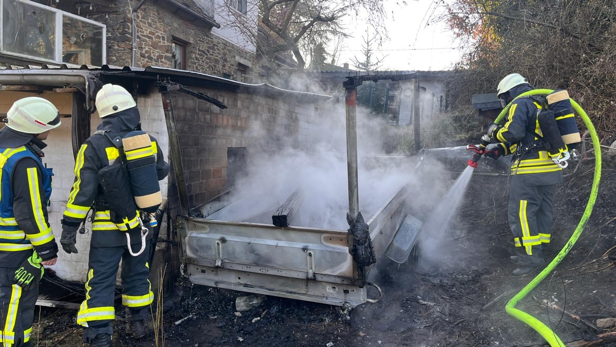 FW-EN: Mehrere Brandeinsätze für die Hattinger Feuerwehr am heutigen Sonntag - Foto: presseportal.de