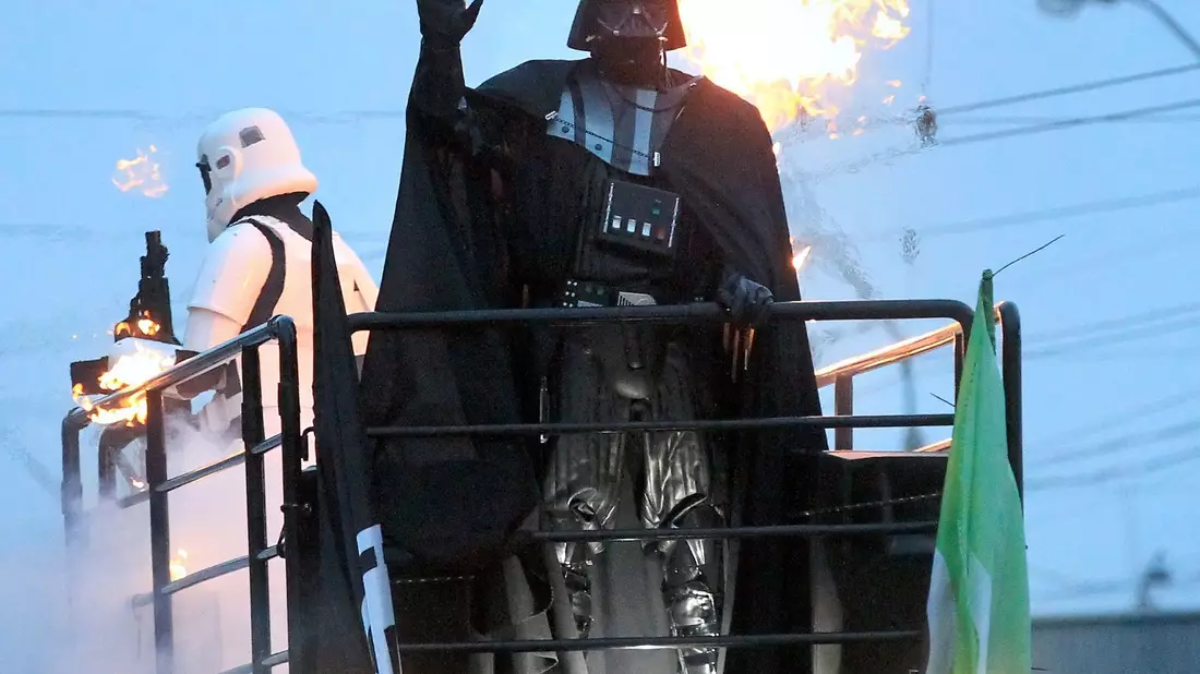 ILLUSTRATION Menschen neigen dazu, Film-Schurken wie Darth Vader der politischen Gegenseite zuzuordnen. - Bild: picture alliance / dpa