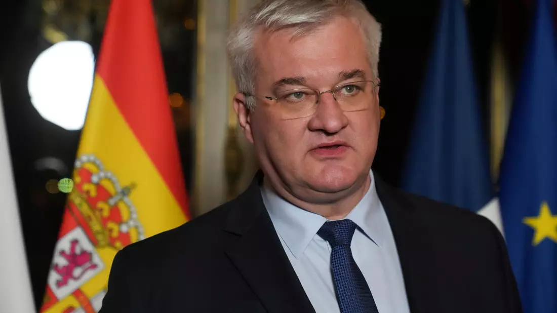 Auch der ukrainische Außenminister Sybiha kommt zum Treffen nach Brüssel. (Archivbild) - Bild: Michel Euler/AP/dpa