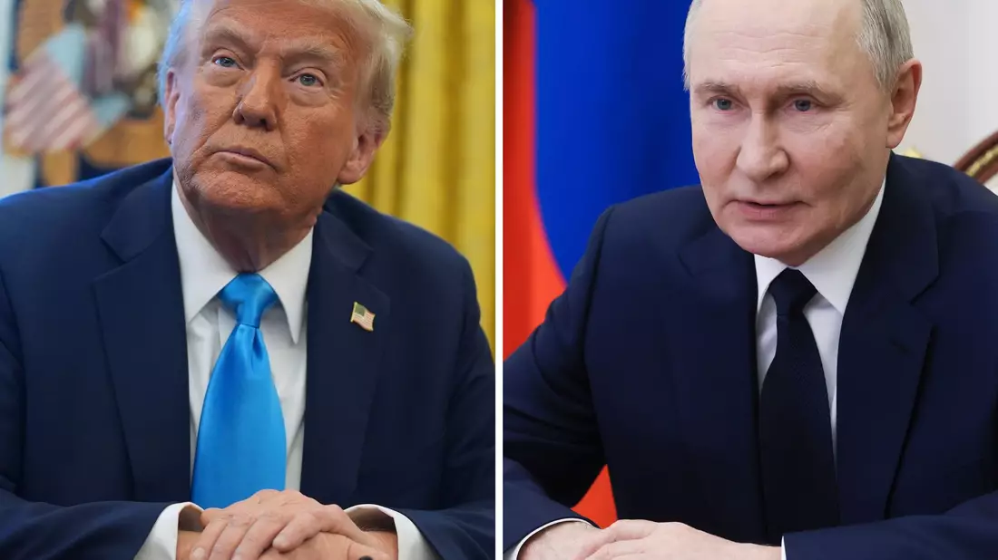 Das nächste Gespräch zwischen Trump und Putin wird mit Spannung erwartet. (Archivbild) - Bild: Evan Vucci/AP/Mikhail Metzel/Pool Sputnik Kremlin via AP/dpa