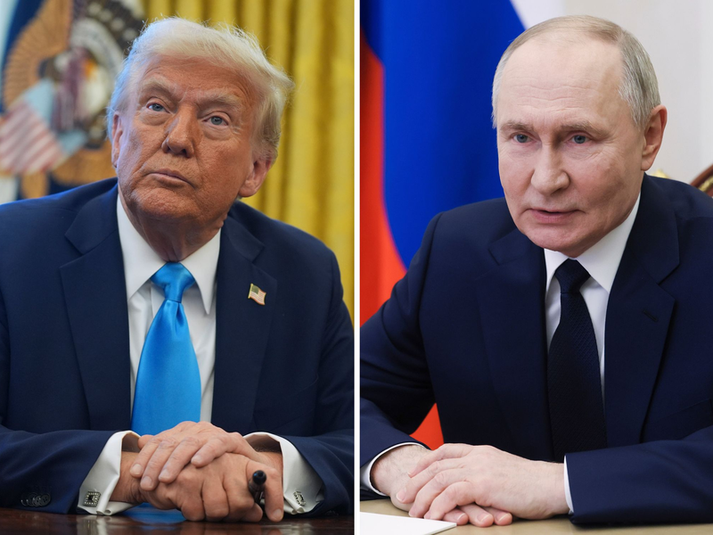 Zweites Telefonat zwischen Trump und Putin: Es geht nur mühsam voran. - Foto: Evan Vucci/AP/Mikhail Metzel/Pool Sputnik Kremlin via AP/dpa