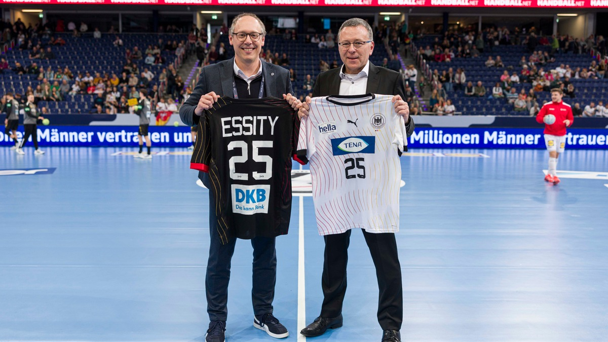 TENA ist offizieller Partner des Deutschen Handballbundes - Foto: presseportal.de