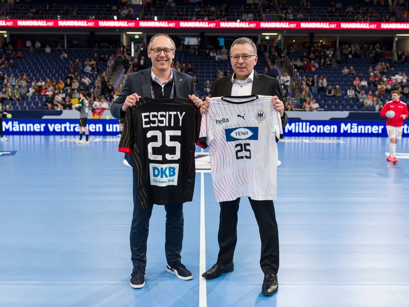 TENA ist offizieller Partner des Deutschen Handballbundes - Foto: presseportal.de