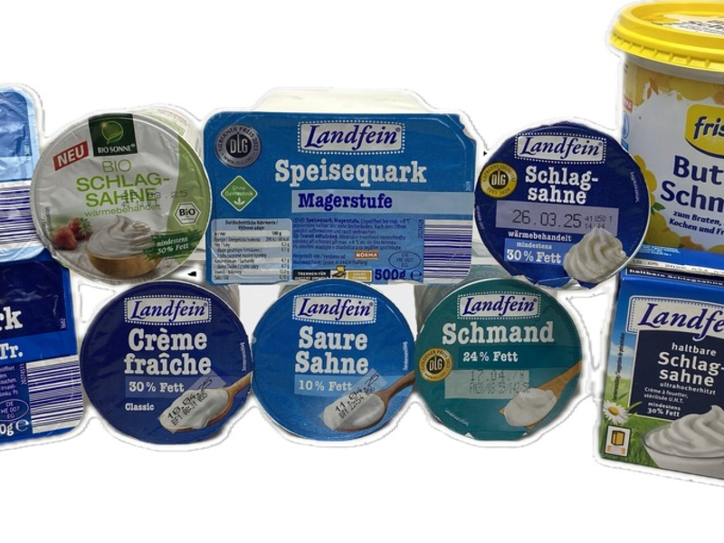NORMA senkt Mitte März die Preise für Sahne, Schmand und Quark / Nach der großen Butterpreissenkung werden nun weitere Molkereiprodukte um bis zu 12 Prozent im Preis reduziert - Foto: presseportal.de
