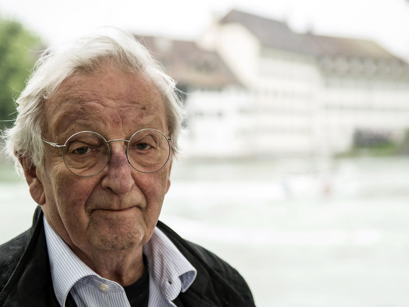 Bichsel war 1996 in Mainz Stadtschreiber. (Archivbild) - Foto: Peter Schneider/KEYSTONE/dpa