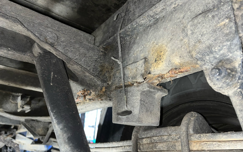 POL-ME: Bis dass der Rost uns scheidet - Polizei zieht schrottreifen Transporter aus dem Verkehr - 2503066 - Foto: presseportal.de