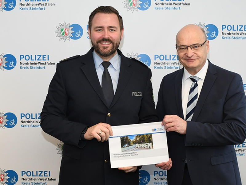 POL-ST: Kreis Steinfurt, Verkehrsunfallbilanz 2024 Zahl der schwerverletzten Verkehrsteilnehmer gesunken, keine tödlichen Unfälle mit Fahrrädern, Unfälle mit E-Scootern gestiegen. - Foto: presseportal.de